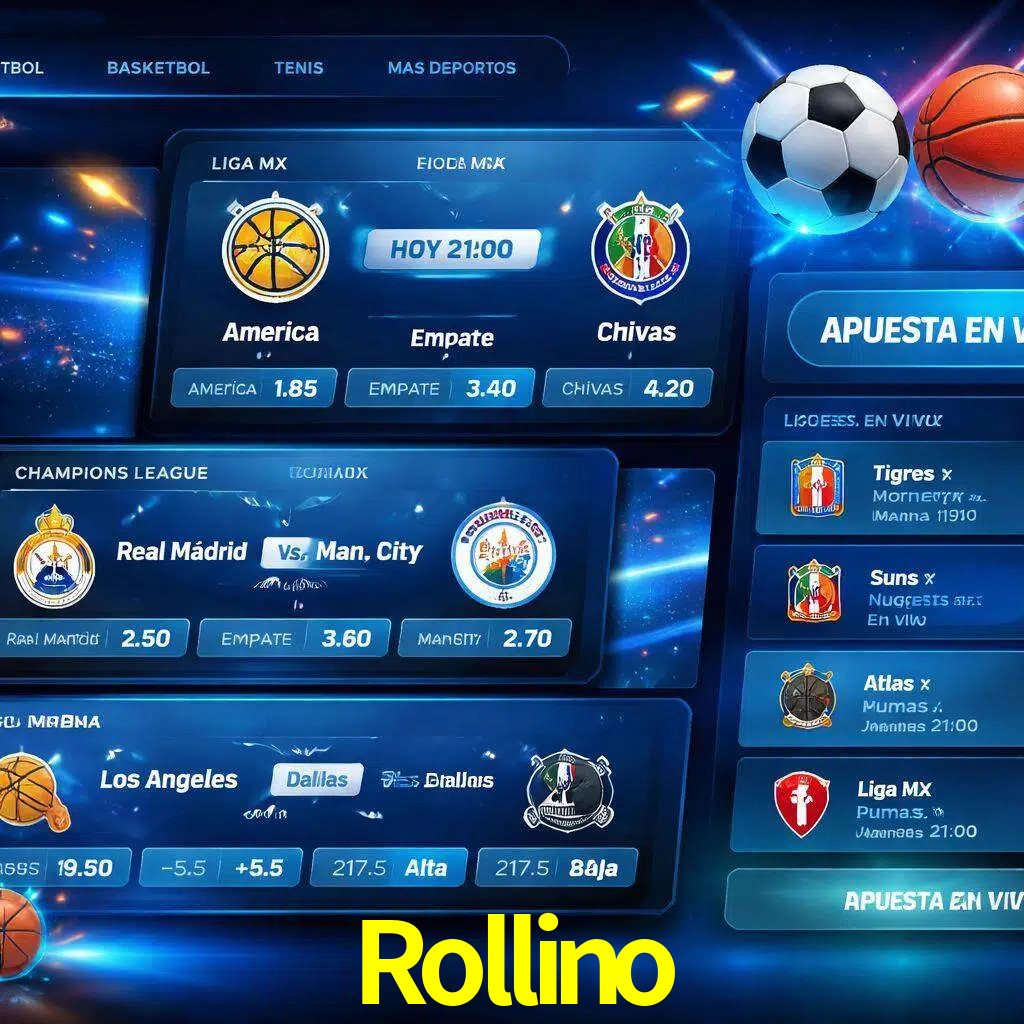 Mercados de apuestas deportivas Rollino para jugadores en México